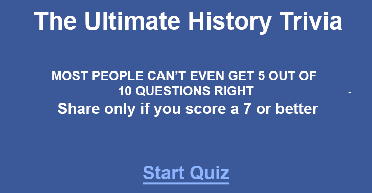 Ultimate History Trivia